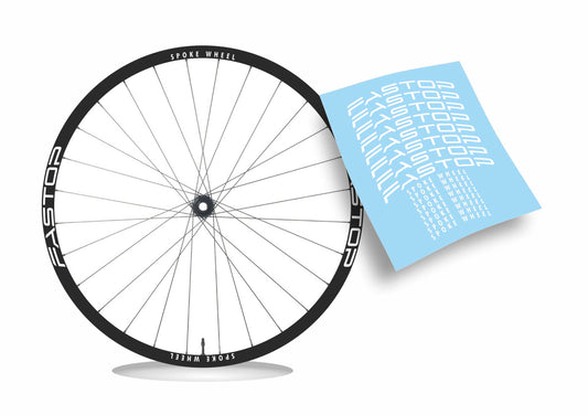 Fastop bike spoke wheel stickers adesivi ruote