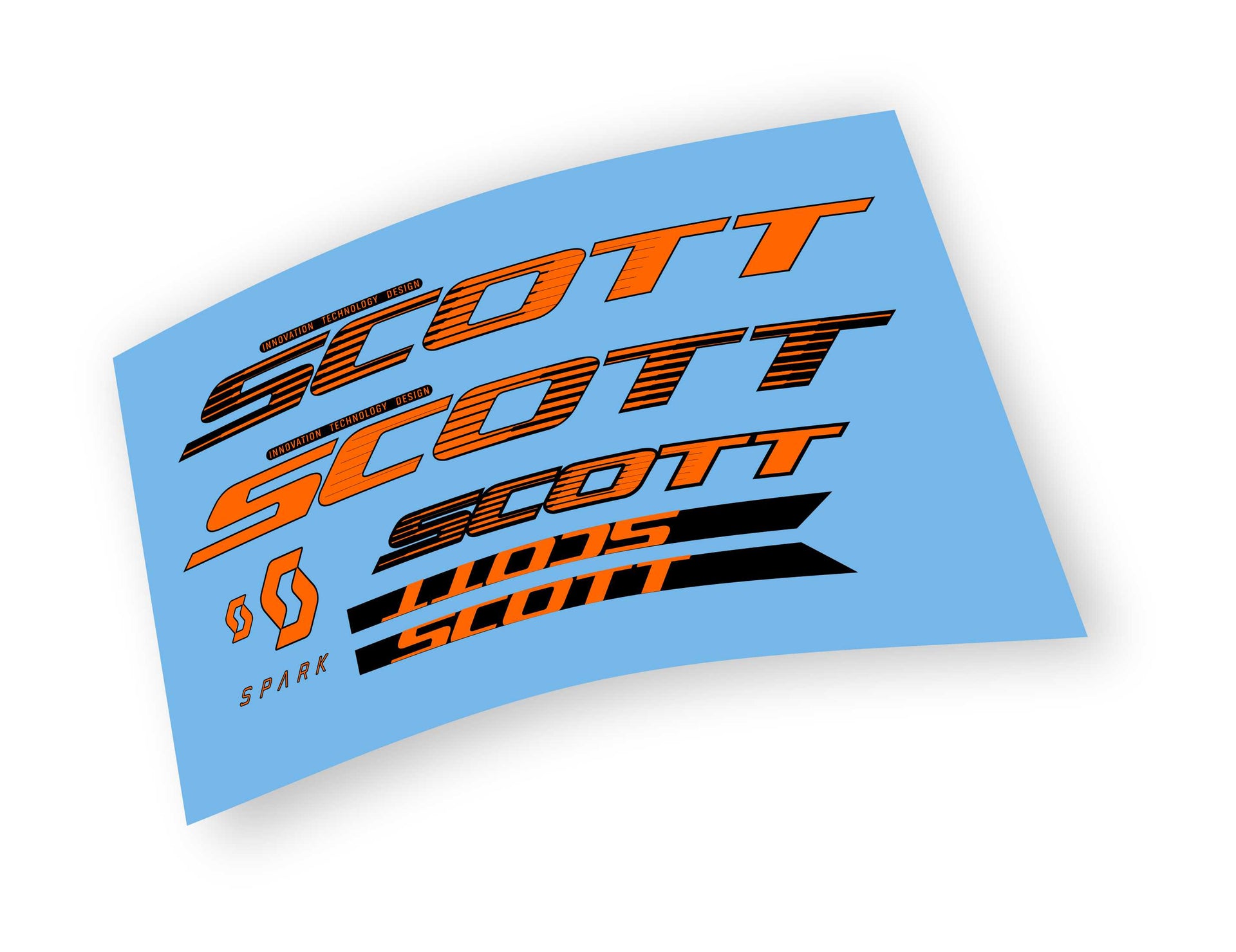 Scott Spark Rc 2022 - kit adesivi protettivi per telaio